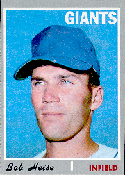 1970 Topps Baseball Cards      478     Bobby Heise RC